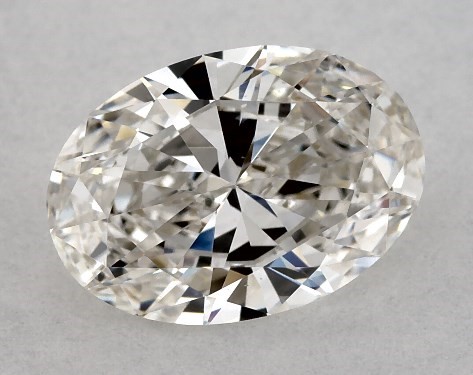 GIA 1.00 Carat H-VS2 Very Good Cut Oval Diamond