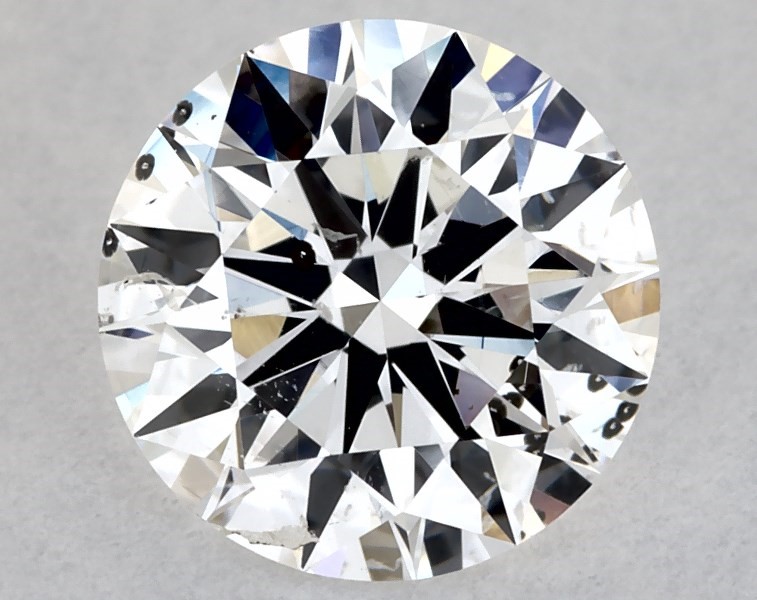 0.90 ct Round, E · SI2