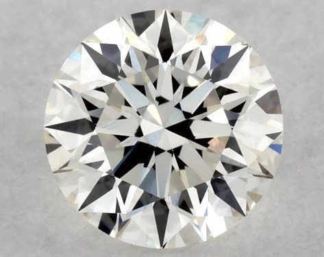 GIA 0.33 Carat I-IF Very Good Cut Round Diamond