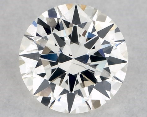 GIA 0.30 Carat H-SI2 Very Good Cut Round Diamond