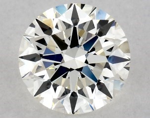 0.53 Carat I-VVS2 Excellent Cut Round Diamond