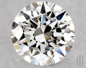 This 1 carat  round diamond J color si1 clarity has Excellent proportions and a diamond grading report from GIA