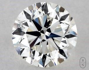 This 1.01 carat  round diamond I color vs1 clarity has Good proportions and a diamond grading report from GIA