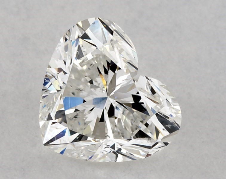 1 carat heart diamond, H SI1