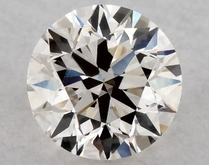 0.50 Carat I-VS1 Very Good Cut Round Diamond