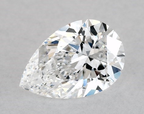 GIA 1.10 Carat D-VS2 Ideal Cut Pear Diamond