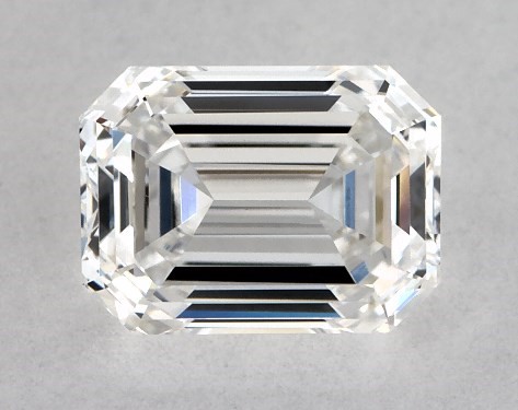 0.88 Carat G-VVS2 Emerald Cut Diamond