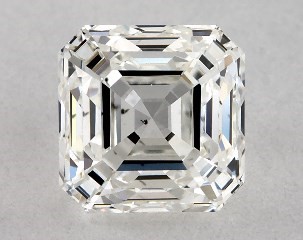 1.00 Carat H-VS2 Asscher Cut Diamond