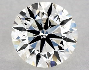 1.00 Carat H-VS2 Very Good Cut Round Diamond