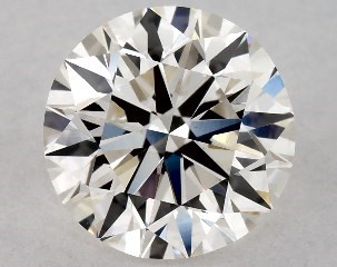 1.02 Carat I-VVS2 Very Good Cut Round Diamond