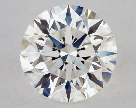 GIA 1.00 Carat H-VS1 Excellent Cut Round Diamond