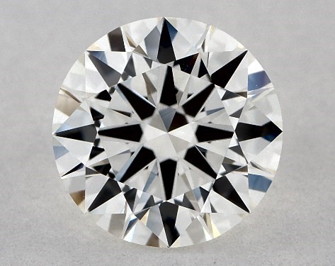 GIA 1.02 Carat H-VS1 Excellent Cut Round Diamond