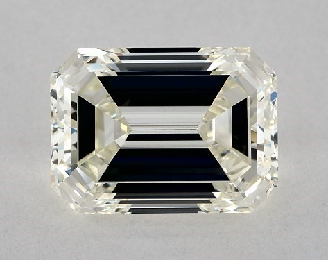 GIA 3.00 Carat K-VVS2 Good Cut Emerald Diamond