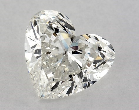 GIA 2.00 Carat I-SI2 Ideal Cut Heart Diamond