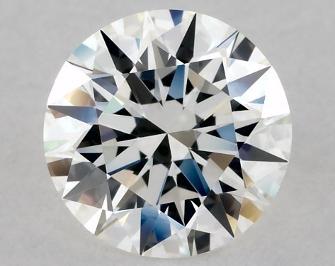 Petite Solitaire Engagement Ring in 14k White Gold 1.01 Carat H-VVS1 Excellent Cut Round Diamond