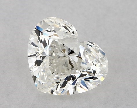 GIA 1.00 Carat H-VVS2 Heart Shaped Diamond