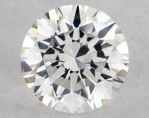 0.53 Carat I-SI1 Excellent Cut Round Diamond