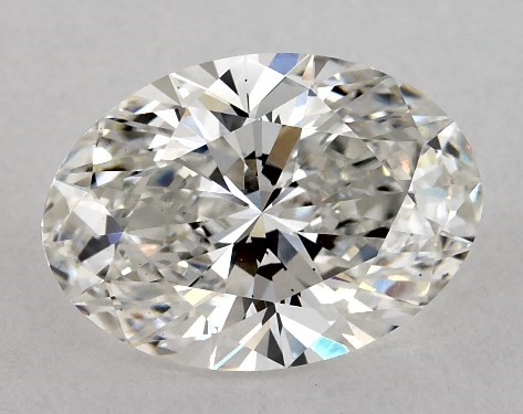 GIA 2.09 Carat G-VVS2 Very Good Cut Oval Lab-Grown Diamond