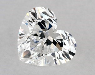 1.02 Carat E-SI1 Heart Shaped Diamond
