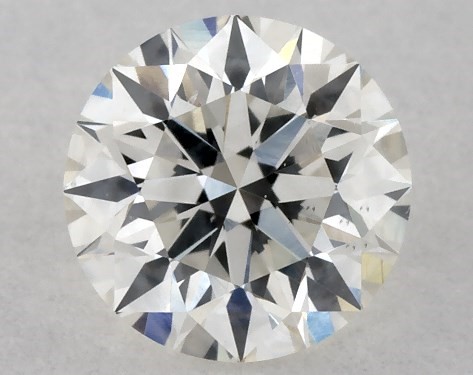 GIA 0.50 Carat J-SI2 Excellent Cut Round Diamond