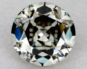 1.00 Carat Fancy Gray-SI1 Round Cut Diamond