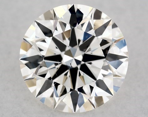 GIA 1.05 Carat H-VS2 Excellent Cut Round Diamond
