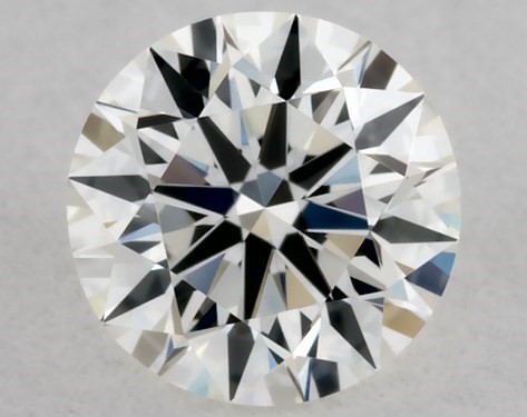 GIA 0.26 Carat J-IF Excellent Cut Round Diamond