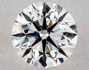 1.00 Carat I-VVS2 Excellent Cut Round Diamond