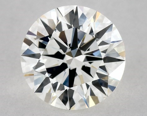 GIA 0.54 Carat H-VVS2 Excellent Cut Round Natural Diamond