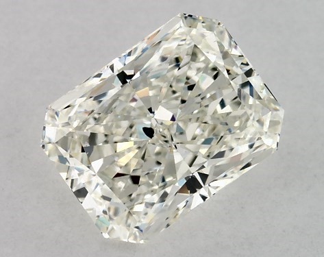 GIA 1.50 Carat I-SI2 Ideal Cut Radiant Diamond