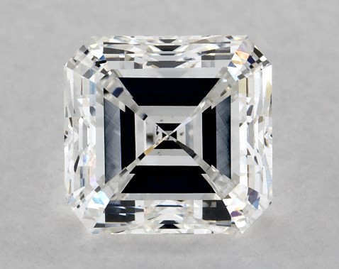 GIA 1.00 Carat E-VS2 Asscher Cut Diamond