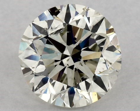 GIA 2.00 Carat K-SI2 Very Good Cut Round Diamond