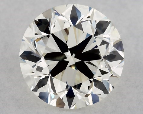GIA 1.00 Carat K-VVS2 Very Good Cut Round Diamond