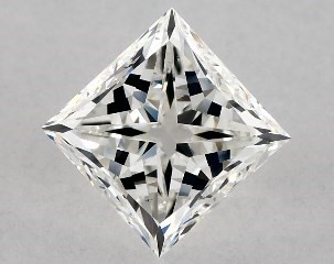 1.00 Carat H-VS2 Princess Cut Diamond