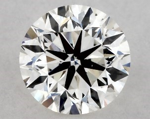 0.51 Carat I-VS2 Very Good Cut Round Diamond