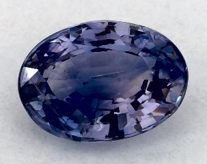 This 1.02 Oval Blue Sapphire is sold exclusively by Blue Nile 