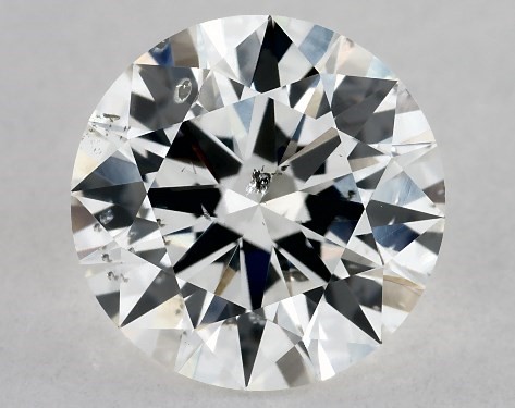 GIA 1.02 Carat G-SI2 Excellent Cut Round Diamond