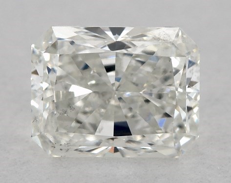 GIA 0.75 Carat H-SI2 Ideal Cut Radiant Diamond