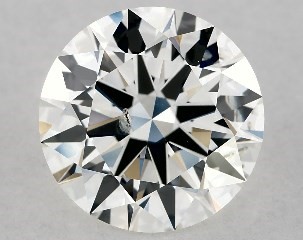 2.03 Carat H-SI1 Excellent Cut Round Diamond