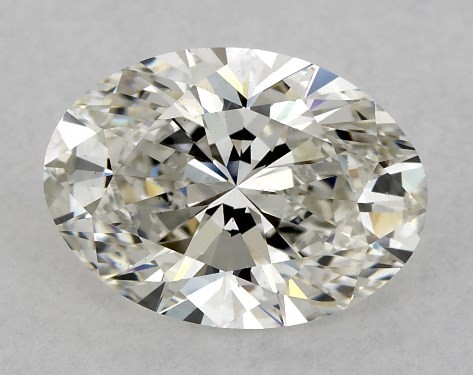 IGI 2.22 Carat G-VS1 Very Good Cut Oval Lab-Grown Diamond