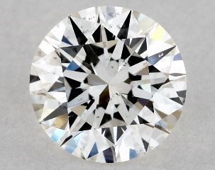0.76 Carat I-SI1 Excellent Cut Round Diamond