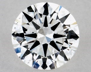1.09 Carat F-SI1 Very Good Cut Round Diamond