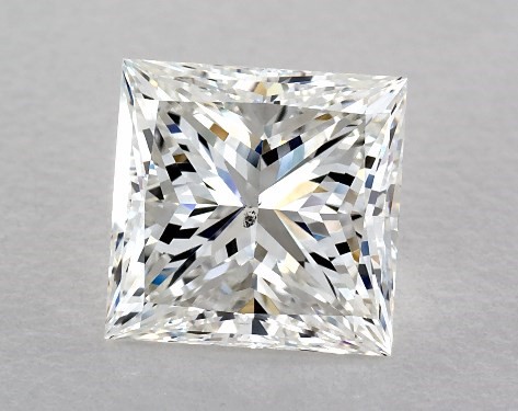 GIA 3.01 Carat G-VS2 Ideal Cut Princess Diamond