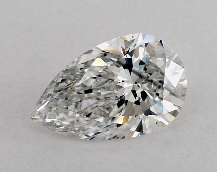 1.65 carat pear diamond, G SI1