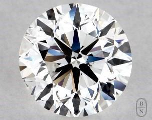 This 1 carat  round diamond F color si1 clarity has Very Good proportions and a diamond grading report from GIA