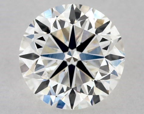 GIA 1.00 Carat H-VS1 Good Cut Round Diamond