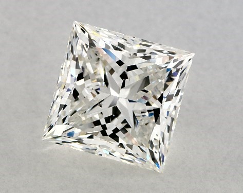 GIA 3.02 Carat H-VS2 Ideal Cut Princess Diamond