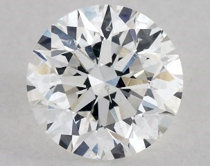 0.58 Carat G-SI1 Excellent Cut Round Diamond