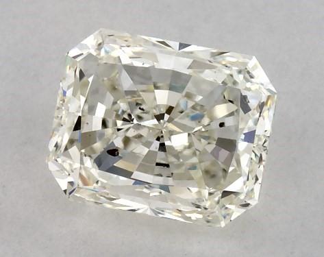 GIA 1.50 Carat K-SI2 Ideal Cut Radiant Diamond