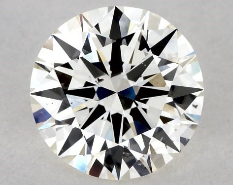 GIA 1.00 Carat J-VS2 Excellent Cut Round Diamond